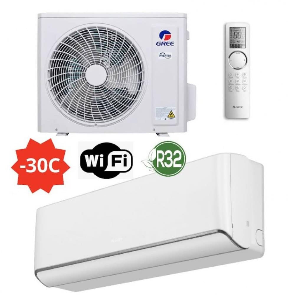 Gree Airy Ultra Fast 12 WiFi 3,52/3,81 kW -30°C