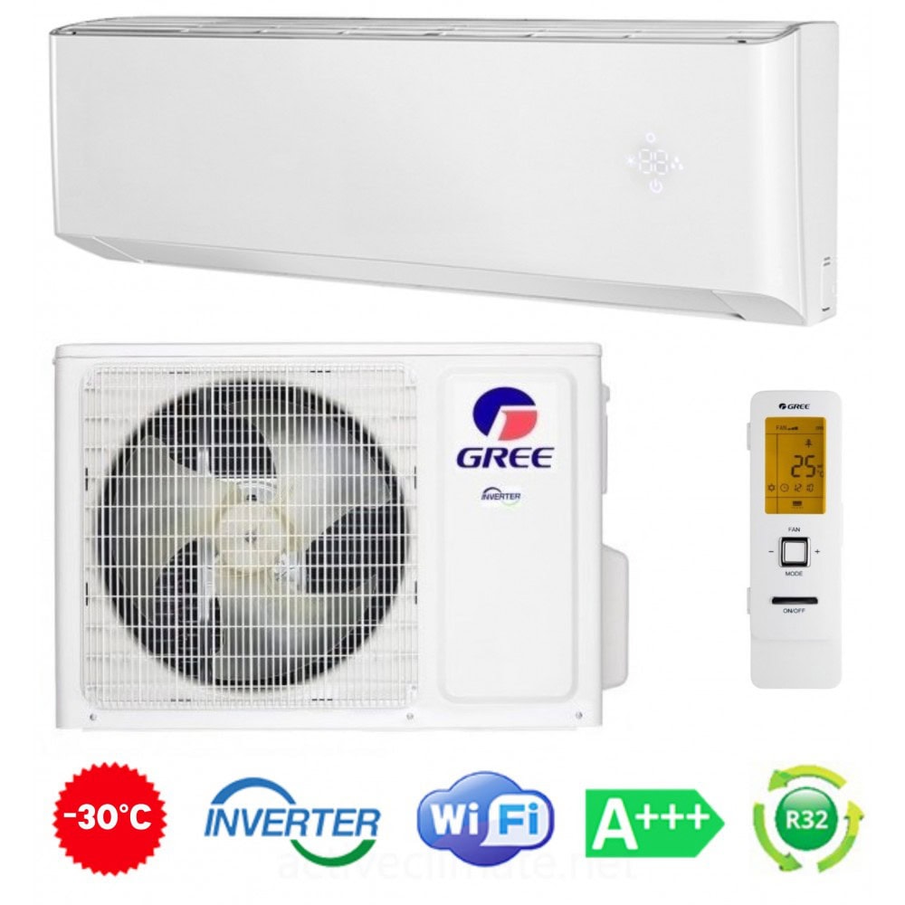 Gree Amber Nordic 12 (35) WiFi 3,53/4,20 kW -30°C