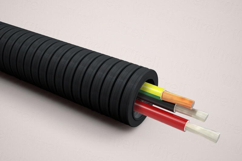 Asennusputkijohto-HF Aalto UV – 20HF-UV SOLAR 2x6mm2+6 KEVI / 1metri